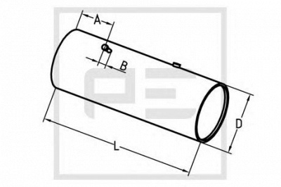PE AUTOMOTIVE 01900500a -  Топливный бак